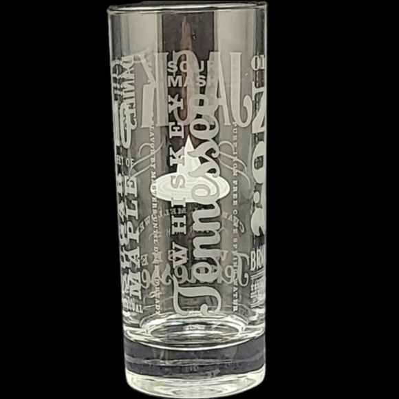 JACK DANIELS ETCHED OLD NO.7 BRAND TENNESSEE WHISKEY HIGHBALL GLASS SILV… - Picture 3 of 10